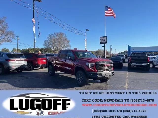 2026 GMC Sierra 1500 Crew Cab, Short Bed, AT4X, 4WD for sale in Lugoff, SC