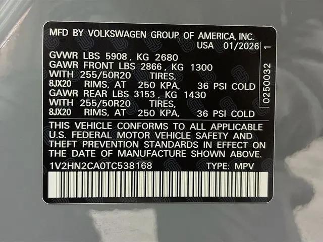 2026 Volkswagen Atlas SE with Technology