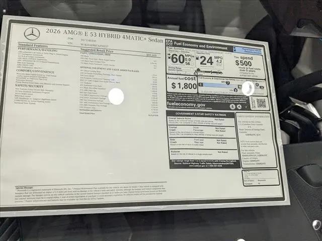 2026 Mercedes-Benz AMG E 53 E AMG E 53 E