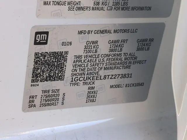 2026 Chevrolet Silverado 1500 4WD Crew Cab Short Bed RST