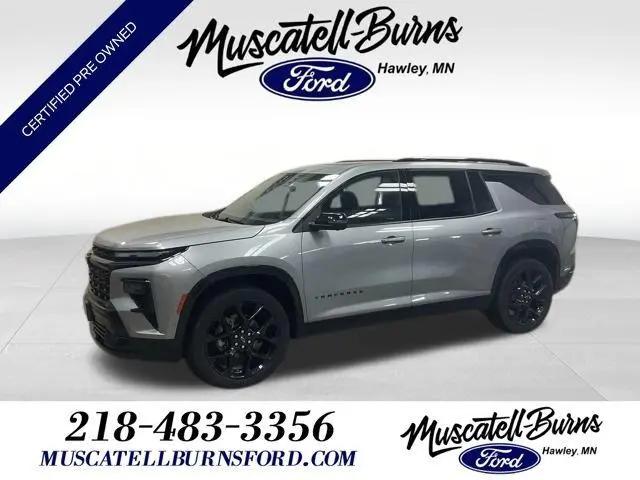 2024 Chevrolet Traverse AWD RS for sale in Hawley, MN