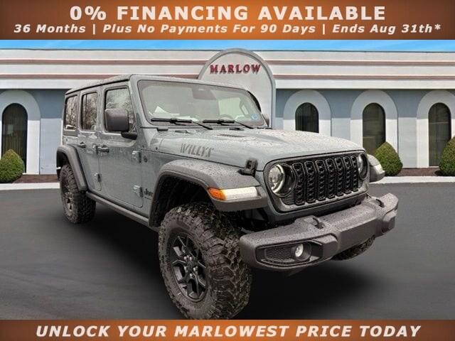 2026 Jeep Wrangler WRANGLER 4-DOOR WILLYS 2026 Jeep Wrangler WRANGLER 4-DOOR WILLYS