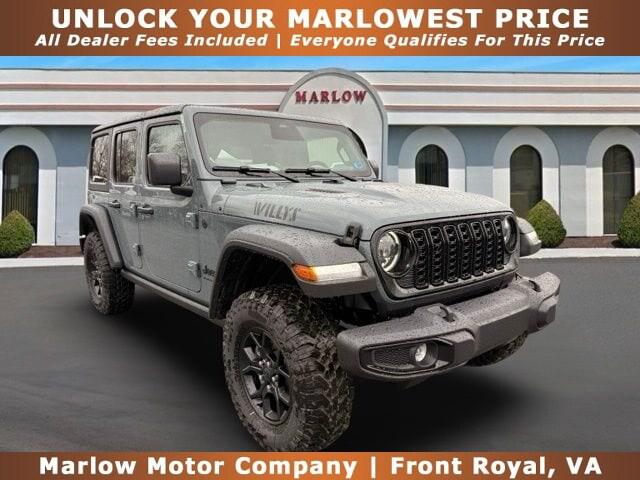 2026 Jeep Wrangler WRANGLER 4-DOOR WILLYS 2026 Jeep Wrangler WRANGLER 4-DOOR WILLYS