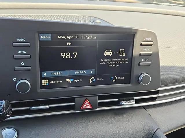 2026 Hyundai Elantra Hybrid Blue