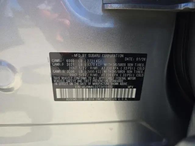 2026 Subaru Ascent Onyx Edition Touring 7-Passenger