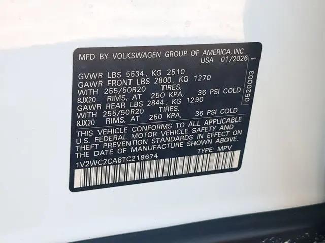 2026 Volkswagen Atlas Cross Sport SE with Technology