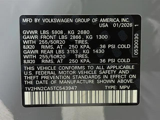 2026 Volkswagen Atlas SE with Technology
