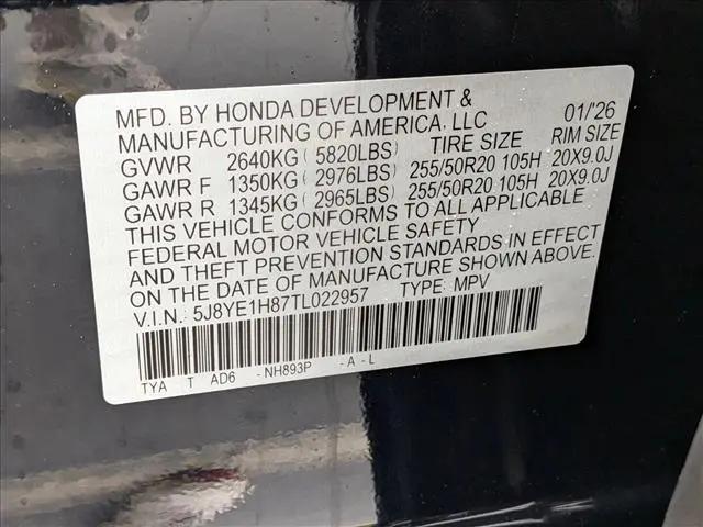 2026 Acura MDX Advance Package