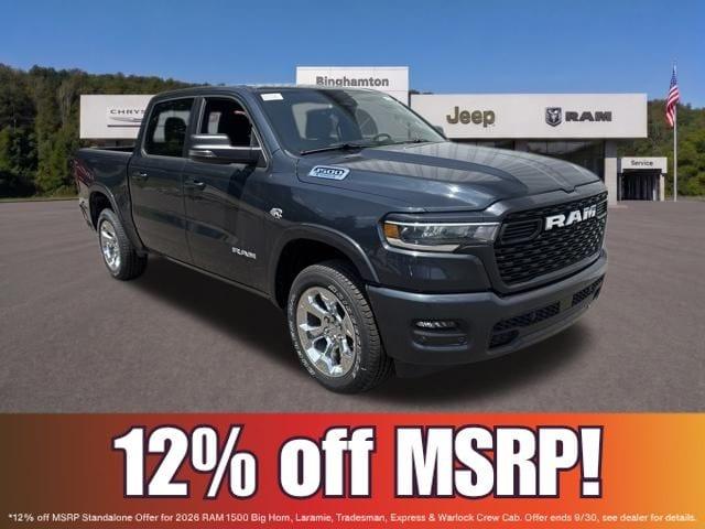 2026 Ram 1500 Big Horn Crew Cab 4x4 57 Box for sale in Binghamton, NY
