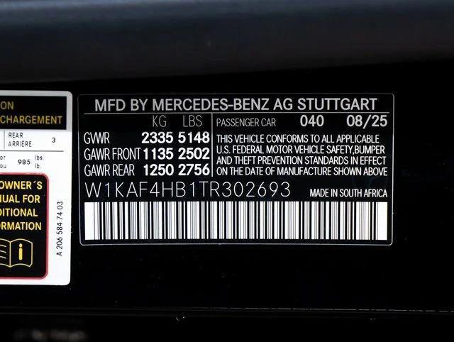 2026 Mercedes-Benz C-CLASS C 300