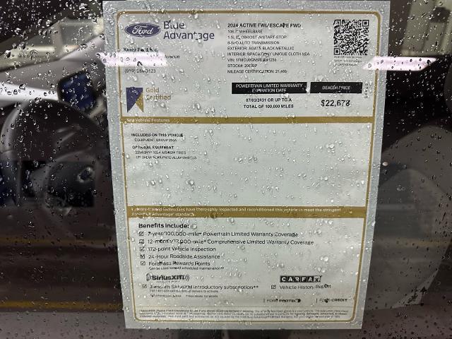 2024 Ford Escape Active