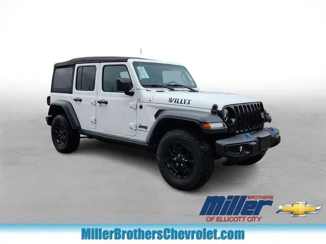 2023 Jeep Wrangler 4xe 4x4 for sale in Ellicott City, MD