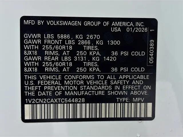 2026 Volkswagen Atlas Peak Edition