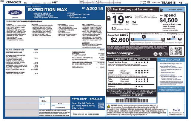 2026 Ford Expedition Max Active MAX
