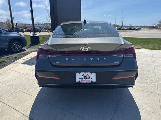 2026 Hyundai Elantra Hybrid Blue