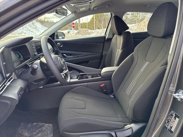 2026 Hyundai Elantra Hybrid Blue