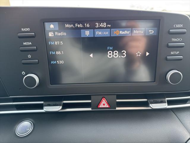 2026 Hyundai Elantra Hybrid Blue
