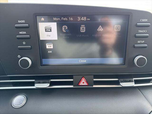 2026 Hyundai Elantra Hybrid Blue