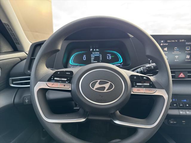 2026 Hyundai Elantra Hybrid Blue