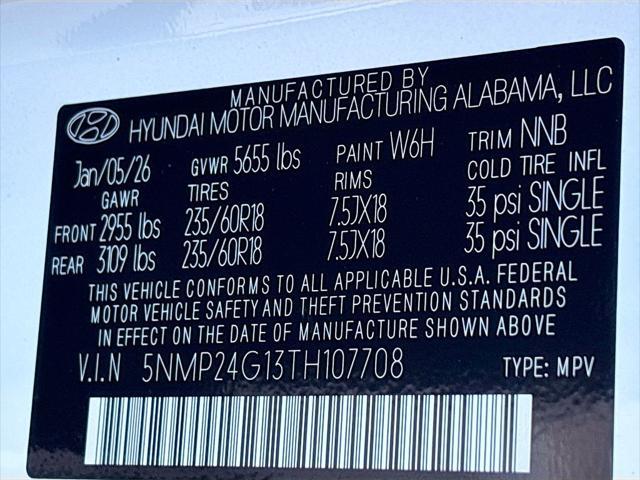 2026 Hyundai Santa Fe Hybrid SEL