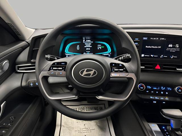 2026 Hyundai Elantra Hybrid Blue