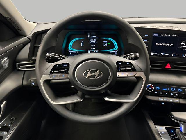 2026 Hyundai Elantra Hybrid Blue