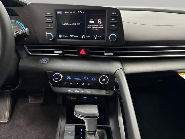 2026 Hyundai Elantra Hybrid Blue