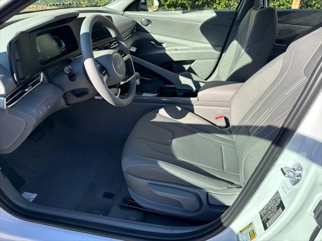 2026 Hyundai Elantra Hybrid Blue