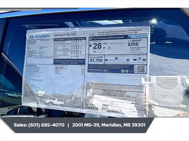 2026 Hyundai Tucson SEL