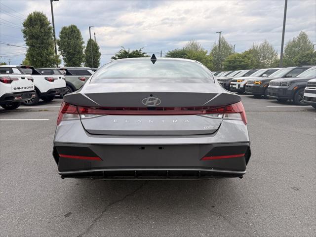 2026 Hyundai Elantra Hybrid Blue