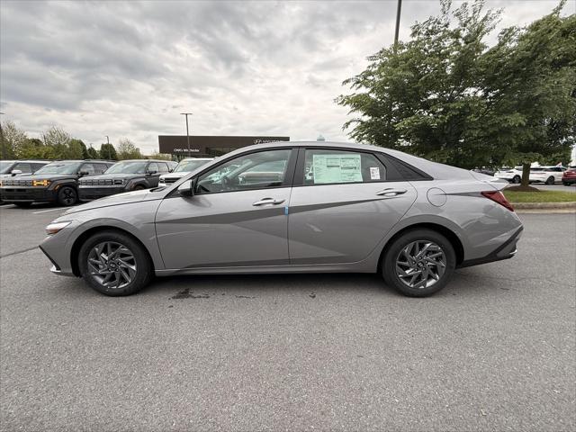 2026 Hyundai Elantra Hybrid Blue