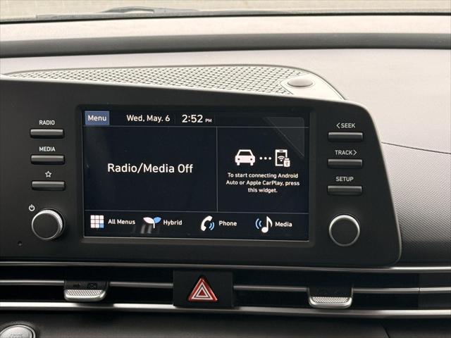 2026 Hyundai Elantra Hybrid Blue