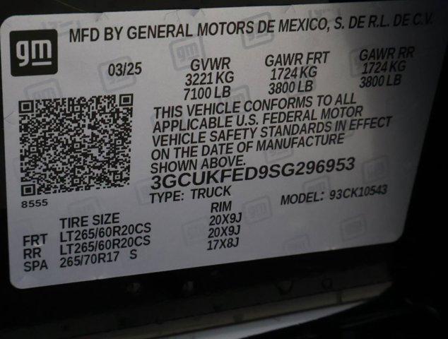 2025 Chevrolet Silverado 1500 4WD Crew Cab Short Bed LT Trail Boss