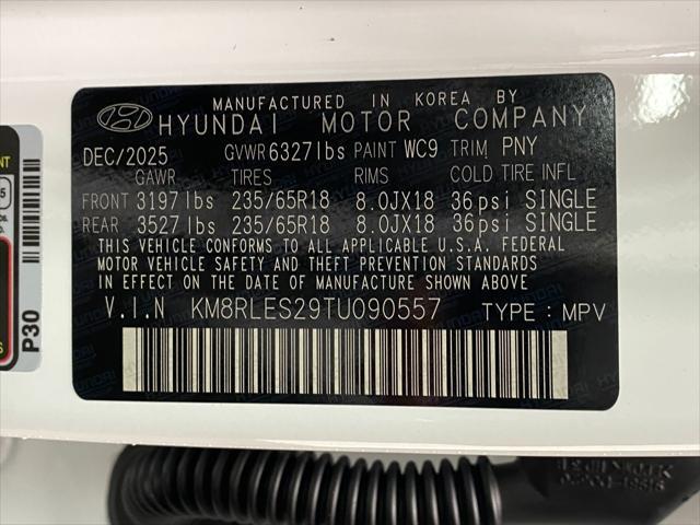 2026 Hyundai Palisade SEL 7P