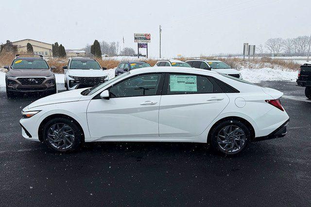 2026 Hyundai Elantra Hybrid Blue
