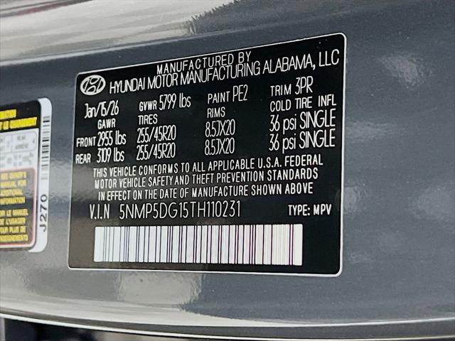 2026 Hyundai Santa Fe Hybrid Calligraphy