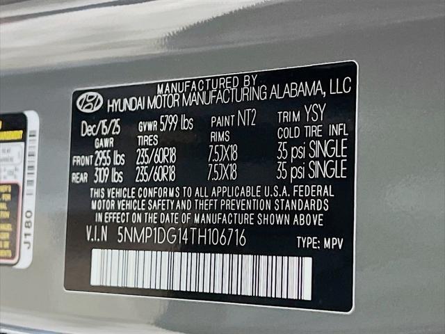 2026 Hyundai Santa Fe Hybrid SE