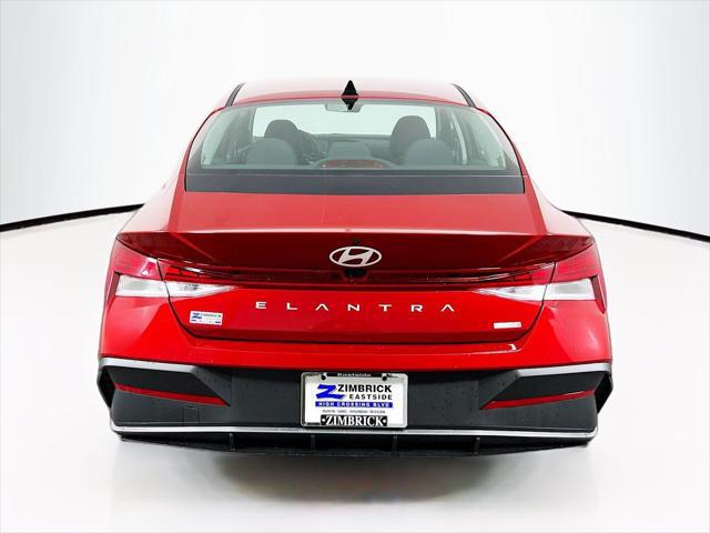 2026 Hyundai Elantra Hybrid Blue