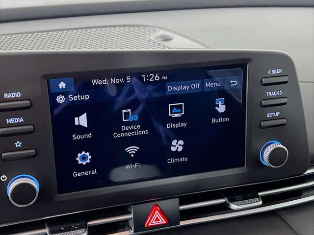 2026 Hyundai Elantra Hybrid Blue