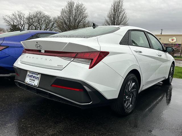 2025 Hyundai Elantra Hybrid Blue