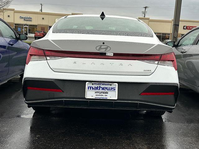 2025 Hyundai Elantra Hybrid Blue