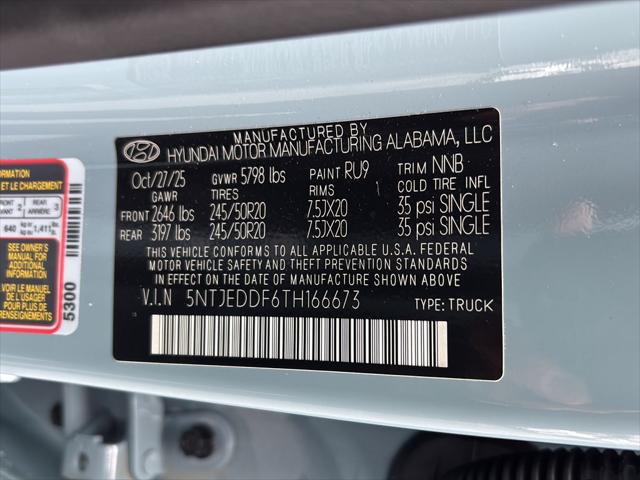 2026 Hyundai Santa Cruz Limited