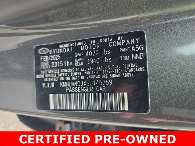 2025 Hyundai Elantra Hybrid SEL Sport