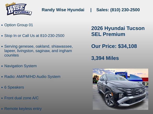 2026 Hyundai Tucson SEL Premium