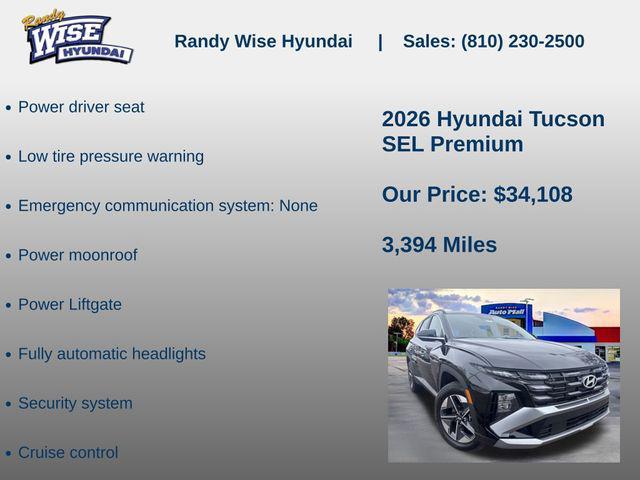 2026 Hyundai Tucson SEL Premium