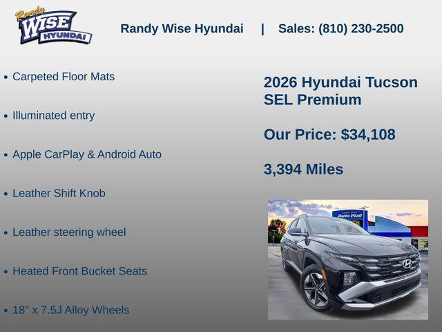 2026 Hyundai Tucson SEL Premium