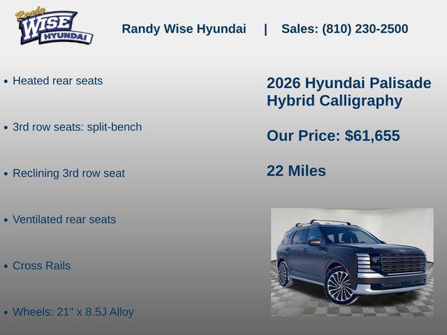 2026 Hyundai Palisade Calligraphy