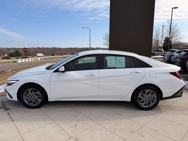 2025 Hyundai Elantra Hybrid Blue