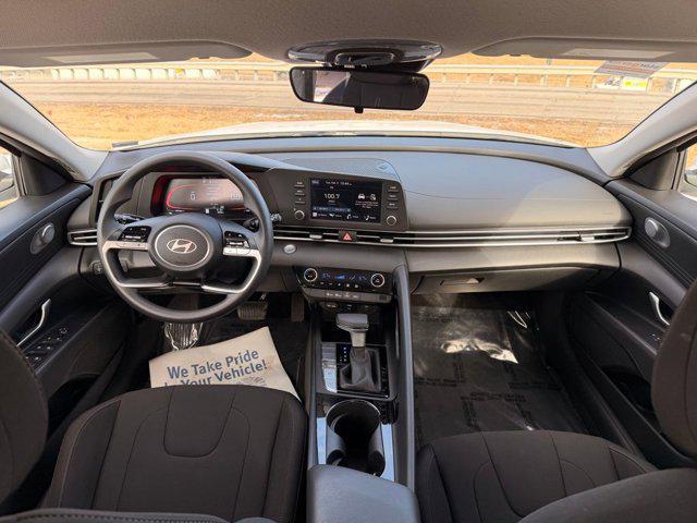 2025 Hyundai Elantra Hybrid Blue