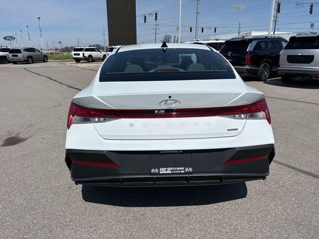 2026 Hyundai Elantra Hybrid Blue